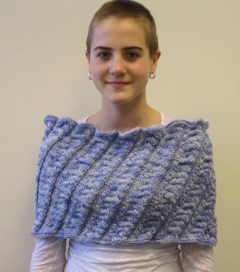 Worsted Merino Superwash Lace Cowl Pattern - F369